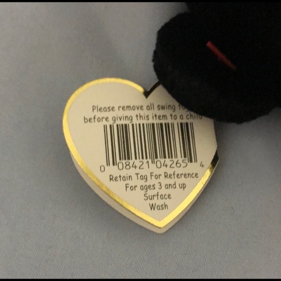 RARE Ty The End Beanie Baby & McDonald’s Teenie Baby - Picture 4 of 9